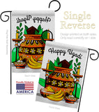 Celebrate Ugadi - Faith & Religious Inspirational Vertical Impressions Decorative Flags HG192506 Made In USA