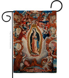 Virgin of Guadalupe - Faith & Religious Inspirational Vertical Impressions Decorative Flags HG192511 Made In USA