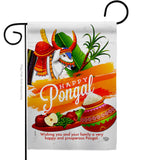 Happy Prosperous Pongal - Faith & Religious Inspirational Vertical Impressions Decorative Flags HG192514 Made In USA