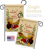 Rosh Hashanah - Faith & Religious Inspirational Vertical Impressions Decorative Flags HG192516 Made In USA