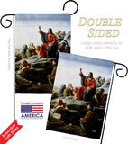 The Sermon on the Mount - Faith & Religious Inspirational Vertical Impressions Decorative Flags HG192548 Made In USA