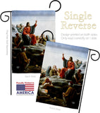 The Sermon on the Mount - Faith & Religious Inspirational Vertical Impressions Decorative Flags HG192548 Made In USA