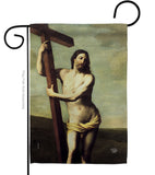 Risen Christ - Faith & Religious Inspirational Vertical Impressions Decorative Flags HG192551 Made In USA