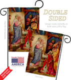 The Visit Of The Wise Men - Faith & Religious Inspirational Vertical Impressions Decorative Flags HG192564 Made In USA