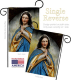 Virgo det Josef Moroder - Faith & Religious Inspirational Vertical Impressions Decorative Flags HG192565 Made In USA