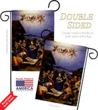 The Adoration of the Shepherds - Faith & Religious Inspirational Vertical Impressions Decorative Flags HG192567 Made In USA