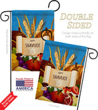 Celebrates Shavuot - Faith & Religious Inspirational Vertical Impressions Decorative Flags HG192607 Made In USA
