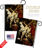 Descent From The Cross - Faith & Religious Inspirational Vertical Impressions Decorative Flags HG192622 Made In USA