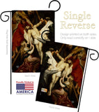 Descent From The Cross - Faith & Religious Inspirational Vertical Impressions Decorative Flags HG192622 Made In USA