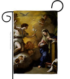 Feast of the Annunciation - Faith & Religious Inspirational Vertical Impressions Decorative Flags HG192623 Made In USA