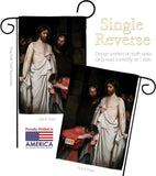 The Incredulity of Saint Thomas - Faith & Religious Inspirational Vertical Impressions Decorative Flags HG192624 Made In USA