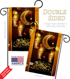 Blessed Eid - Faith & Religious Inspirational Vertical Impressions Decorative Flags HG192689 Made In USA