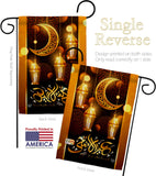 Blessed Eid - Faith & Religious Inspirational Vertical Impressions Decorative Flags HG192689 Made In USA