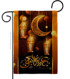 Blessed Eid - Faith & Religious Inspirational Vertical Impressions Decorative Flags HG192689 Made In USA