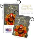 Festival Diwali - Faith & Religious Inspirational Vertical Impressions Decorative Flags HG192717 Made In USA