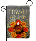 Festival Diwali - Faith & Religious Inspirational Vertical Impressions Decorative Flags HG192717 Made In USA