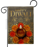 Festival Diwali - Faith & Religious Inspirational Vertical Impressions Decorative Flags HG192717 Made In USA