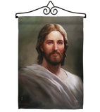 Our Savior - Faith & Religious Inspirational Vertical Impressions Decorative Flags HG103047 Made In USA