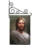 Our Savior - Faith & Religious Inspirational Vertical Impressions Decorative Flags HG103047 Made In USA