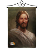 Our Savior - Faith & Religious Inspirational Vertical Impressions Decorative Flags HG103047 Made In USA