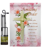 Amazing Grace - Impressions Decorative Garden Flag G153063-BO