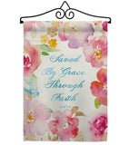 Saved by Grace - Impressions Decorative Garden Flag G153066-BO