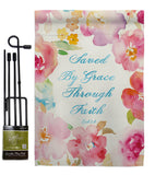 Saved by Grace - Impressions Decorative Garden Flag G153066-BO