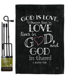 God is Love - Impressions Decorative Garden Flag G153067-BO