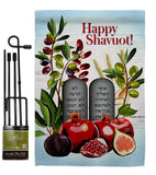 Chag Sameach - Faith & Religious Inspirational Vertical Impressions Decorative Flags HG103092 Made In USA