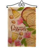 Happy Pesach - Faith & Religious Inspirational Vertical Impressions Decorative Flags HG137248 Made In USA