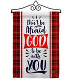 God With You - Impressions Decorative Garden Flag G135276-BO