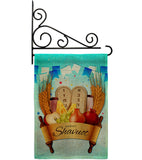 Happy Shavuot - Faith & Religious Inspirational Vertical Impressions Decorative Flags HG137531 Made In USA