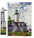 God is Our Light - Impressions Decorative Garden Flag G191067-BO