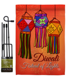 Festival Of Lights - Faith & Religious Inspirational Vertical Impressions Decorative Flags HG192144 Made In USA