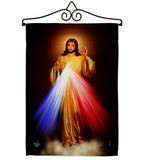 Jesus Divina Misericordia - Faith & Religious Inspirational Vertical Impressions Decorative Flags HG192159 Made In USA