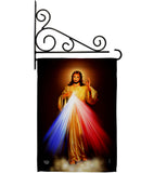 Jesus Divina Misericordia - Faith & Religious Inspirational Vertical Impressions Decorative Flags HG192159 Made In USA