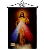 Jesus Divina Misericordia - Faith & Religious Inspirational Vertical Impressions Decorative Flags HG192159 Made In USA