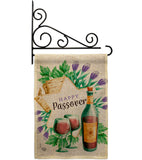 Happy Passover - Faith & Religious Inspirational Vertical Impressions Decorative Flags HG192242 Made In USA