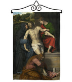 Pietà - Faith & Religious Inspirational Vertical Impressions Decorative Flags HG192322 Made In USA