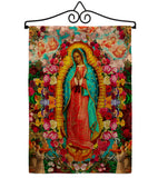 Our Lady of Guadalupe - Faith & Religious Inspirational Vertical Impressions Decorative Flags HG192338 Made In USA