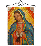 Lady of Guadalupe - Faith & Religious Inspirational Vertical Impressions Decorative Flags HG192339 Made In USA