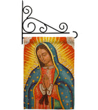 Lady of Guadalupe - Faith & Religious Inspirational Vertical Impressions Decorative Flags HG192339 Made In USA