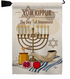 Yom Kippur - Faith & Religious Inspirational Vertical Impressions Decorative Flags HG192371 Made In USA