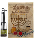 Yom Kippur - Faith & Religious Inspirational Vertical Impressions Decorative Flags HG192371 Made In USA