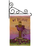 We Belive - Faith & Religious Inspirational Vertical Impressions Decorative Flags HG192372 Made In USA