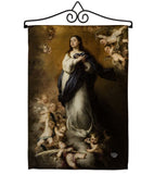 Immaculate Conception - Faith & Religious Inspirational Vertical Impressions Decorative Flags HG192375 Made In USA