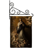 Immaculate Conception - Faith & Religious Inspirational Vertical Impressions Decorative Flags HG192375 Made In USA