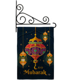 Eid Mubarak Festival - Faith & Religious Inspirational Vertical Impressions Decorative Flags HG192394 Made In USA