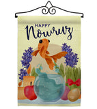 Happy Nowruz - Faith & Religious Inspirational Vertical Impressions Decorative Flags HG192442 Made In USA