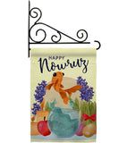 Happy Nowruz - Faith & Religious Inspirational Vertical Impressions Decorative Flags HG192442 Made In USA